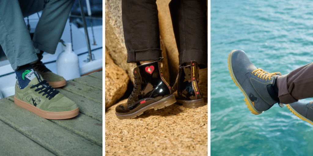 POPEYE X HUSH PUPPIES STYLISH FOOTWEAR COLLABMAKES A BIG IMPRESSION IN