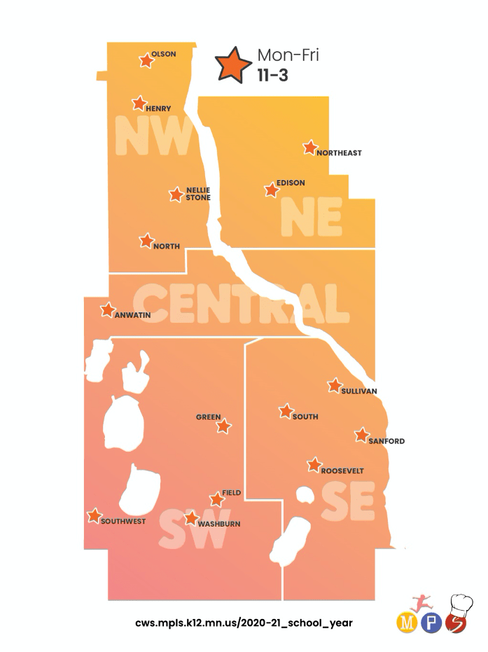 Minneapolis Public School’s Meal Box Pickup Locations Change Starting 2