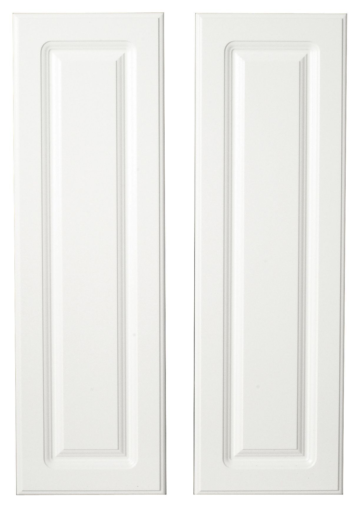 IT Kitchens Chilton Gloss White Style Larder door (W)300mm, Set of 2