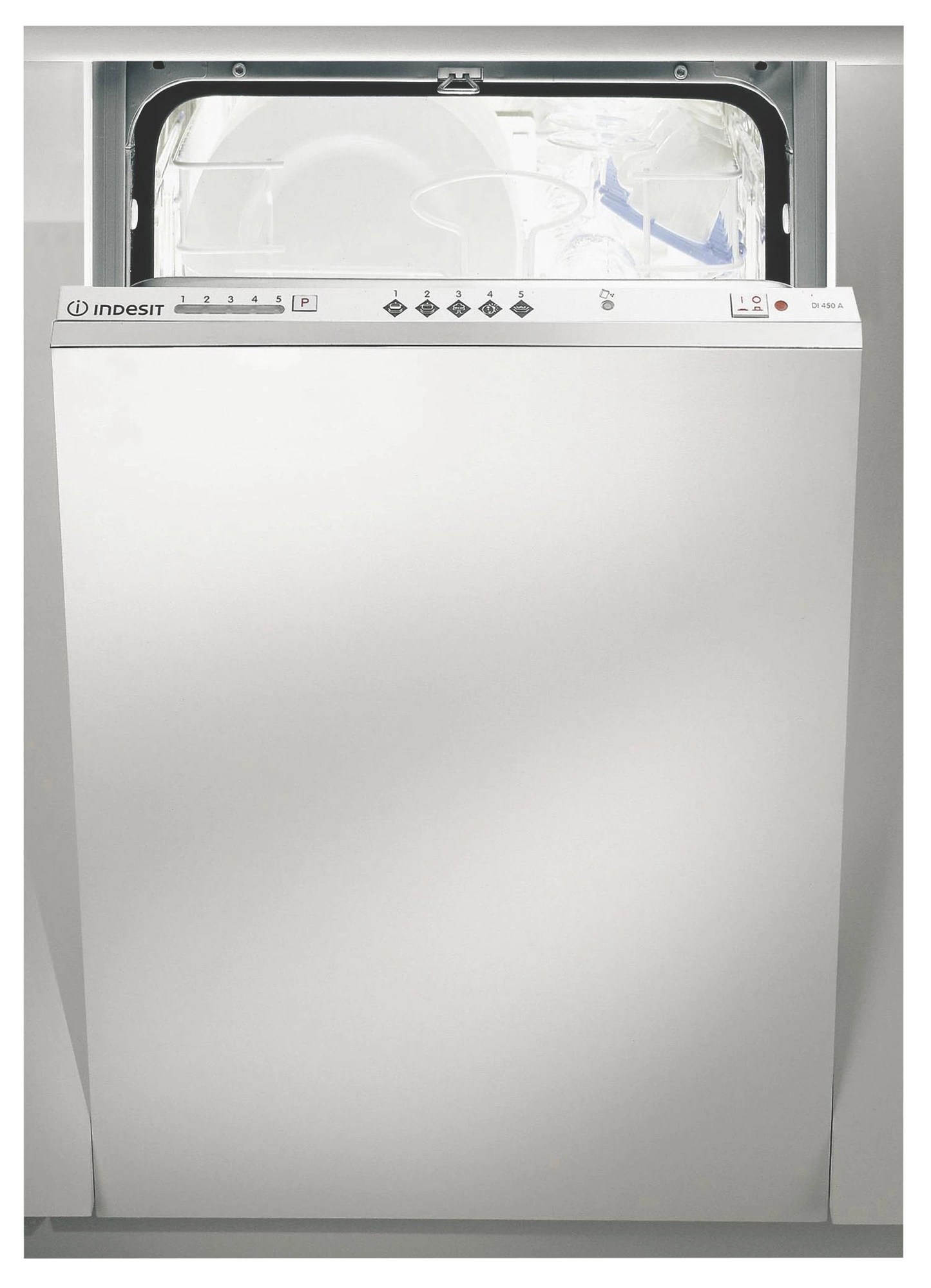 Indesit DIS04 Integrated Slimline Dishwasher, White Departments DIY