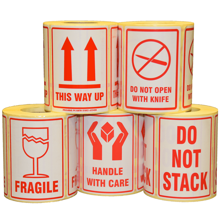 Parcel Labels Pre Printed Labels Kingfisher Packaging