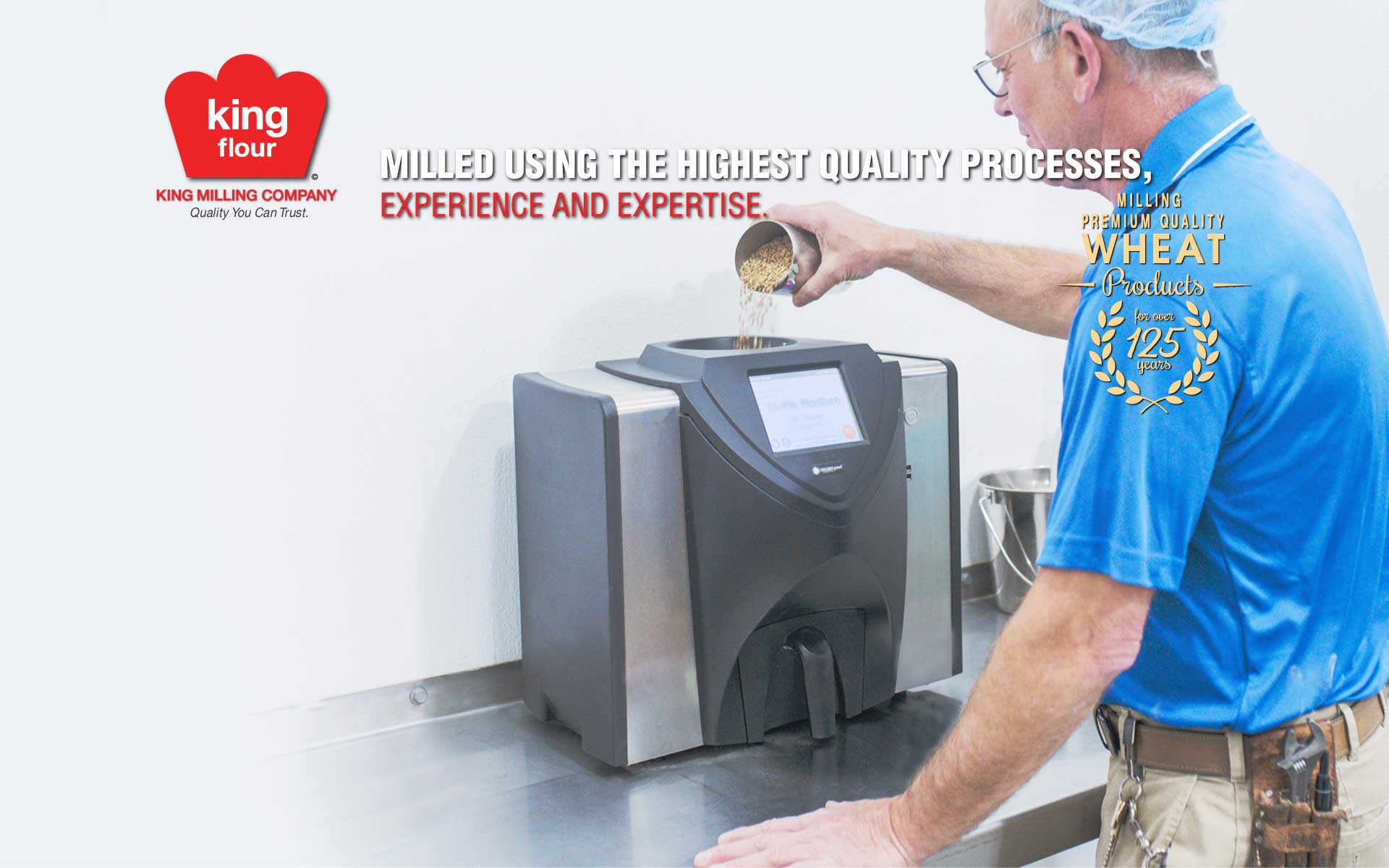 The King Milling Company For over one hundred and twenty years, the King Milling Company has