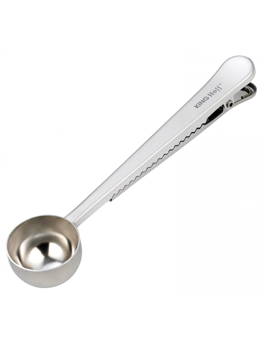 Coffee spoon with clip