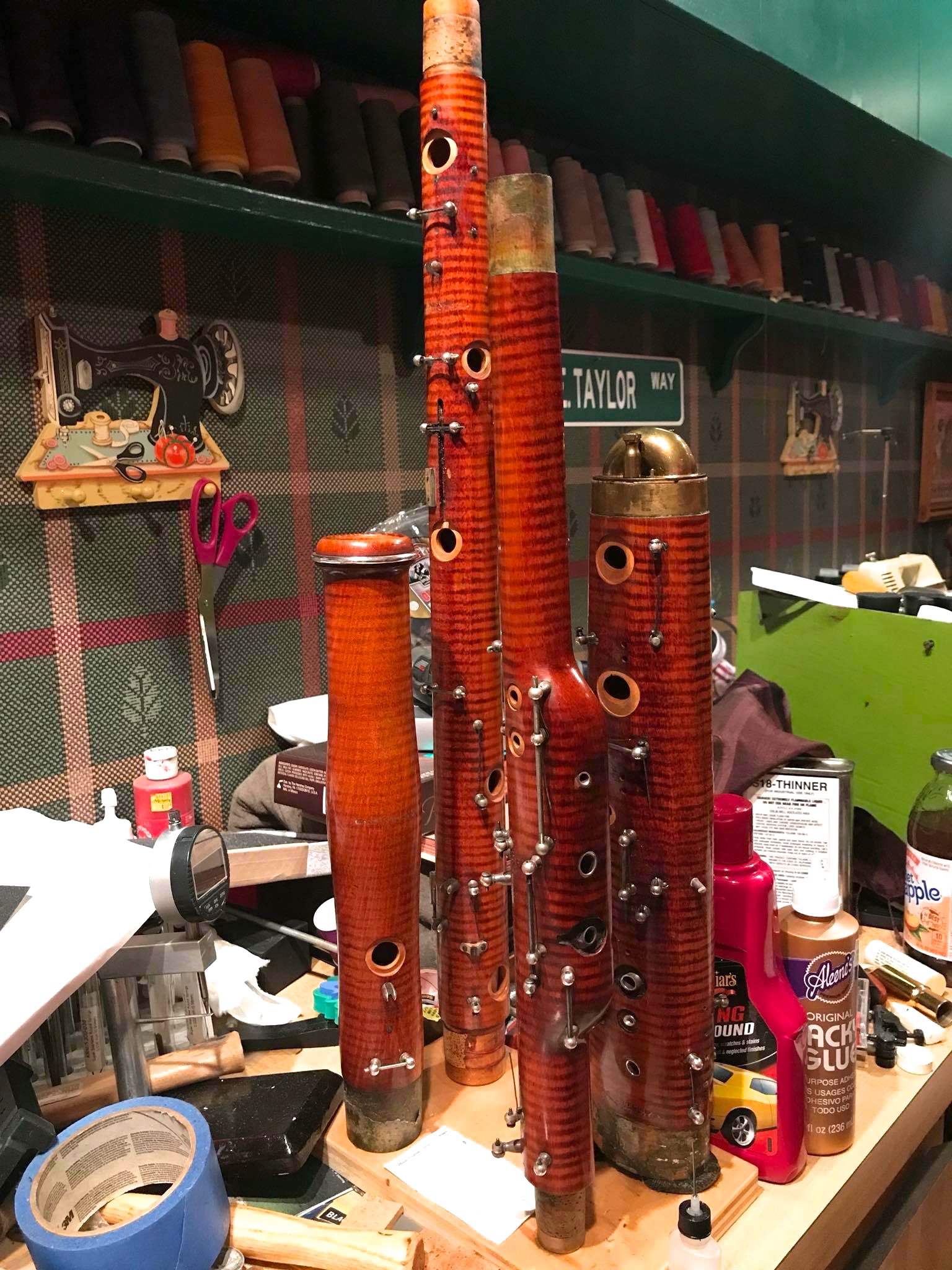 Bassoon Keywork Replating Kristopher King