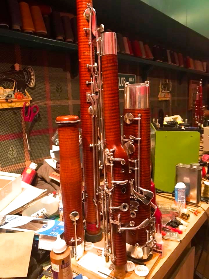 Bassoon Keywork Replating Kristopher King