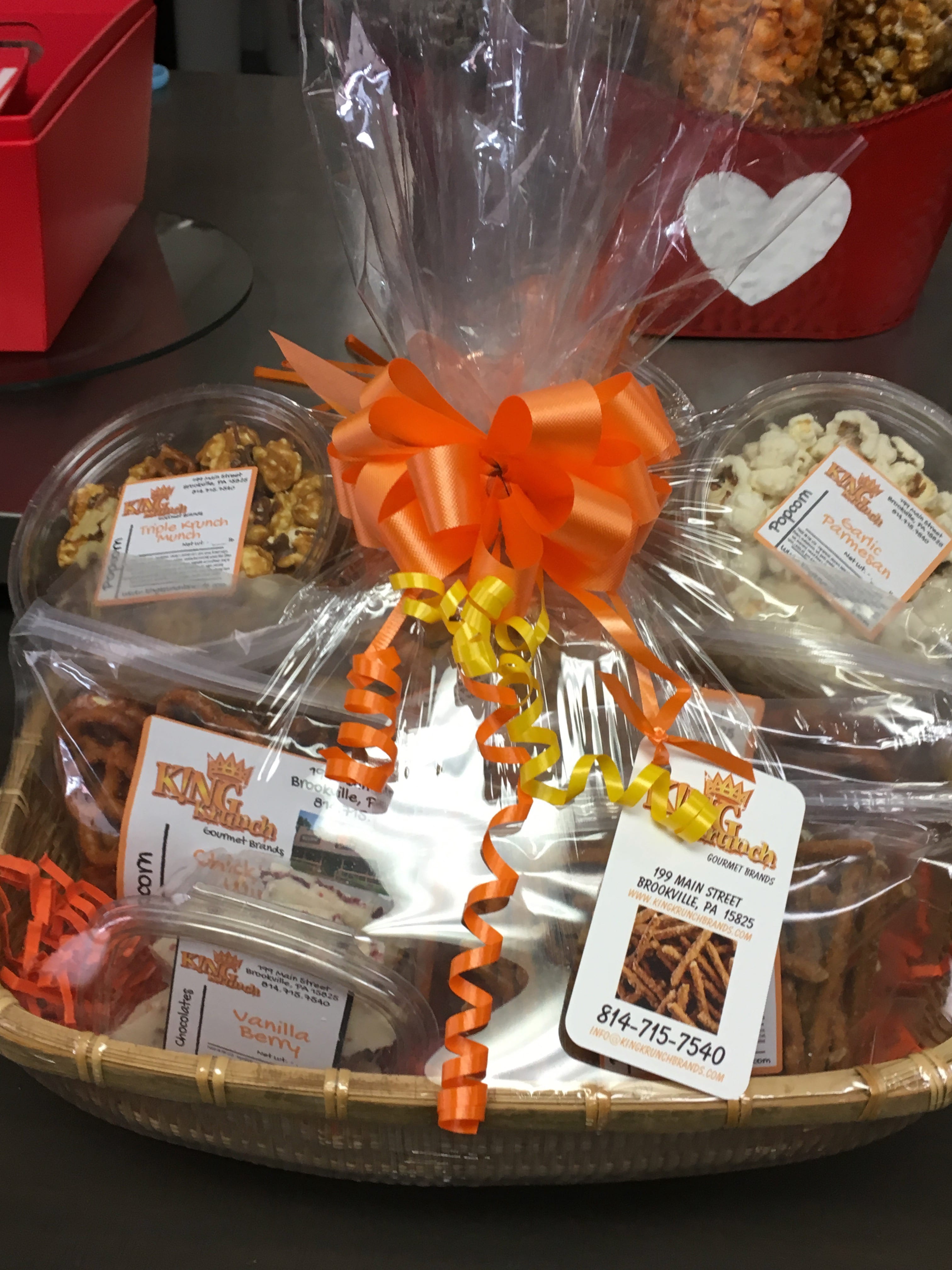 Gift Baskets Everyday and Seasonal King Krunch Brands