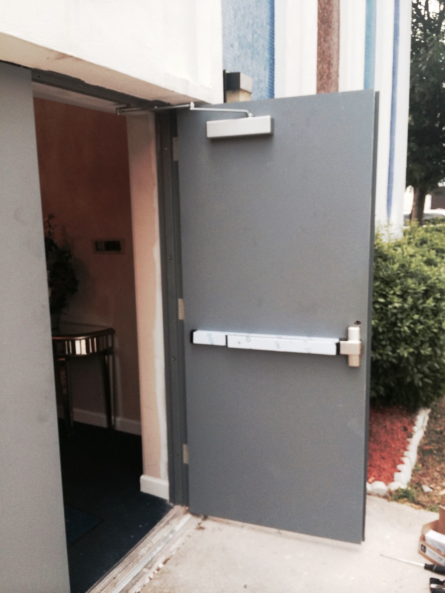 Steel Double Door Replacement King Locksmith and Doors