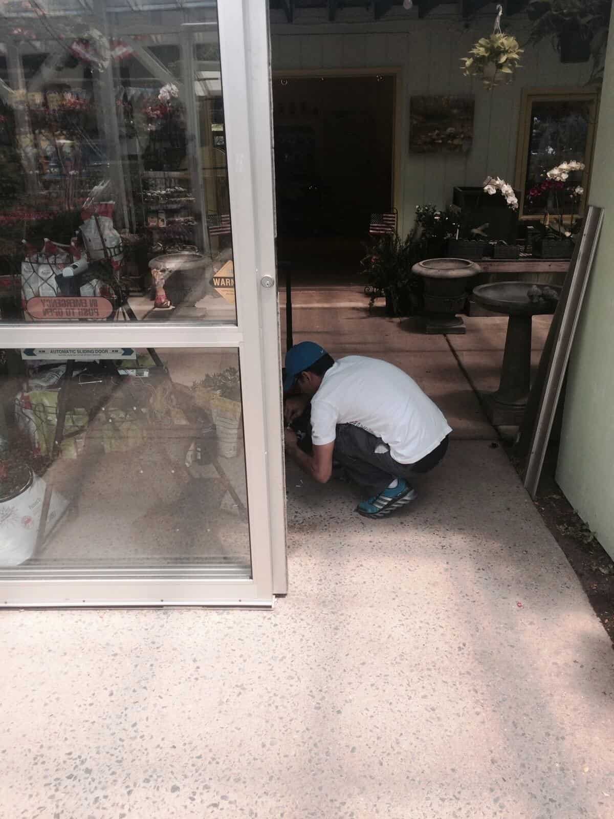 Commercial Sliding Glass Door Repair - King Locksmith and Doors Inc. DC