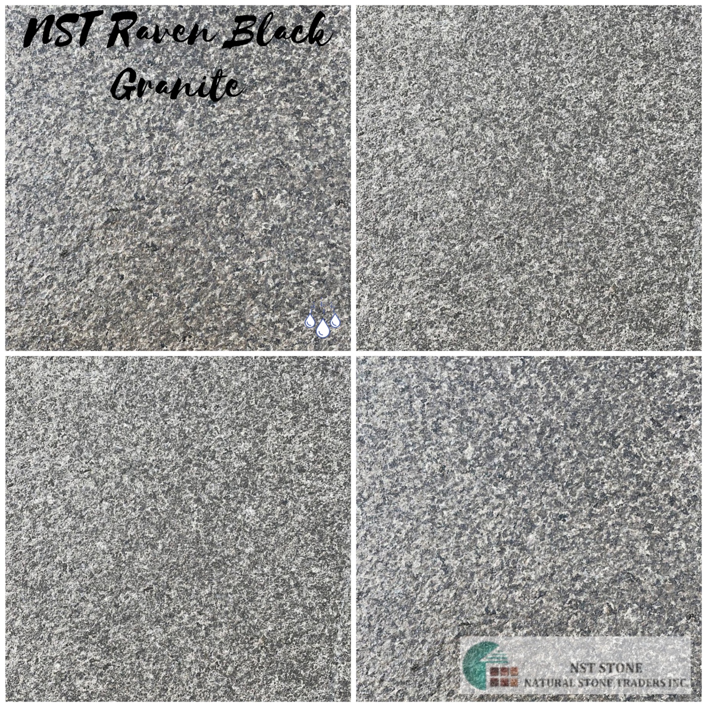 Raven Black Granite King Masonry Yard Ltd.