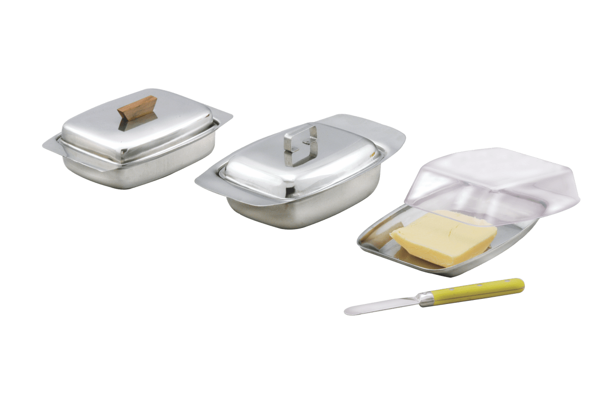 BUTTER DISHES STAINLESS STEEL King Metal Works