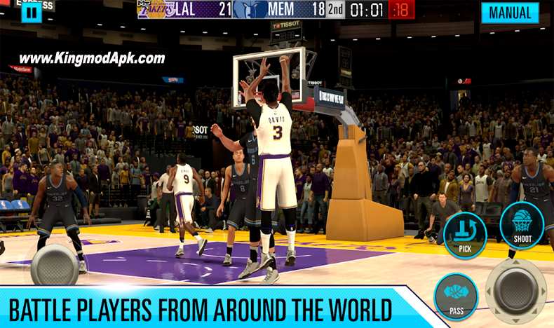 NBA 2K19 Apk + Aptoide + Vision OBB King Mod APK