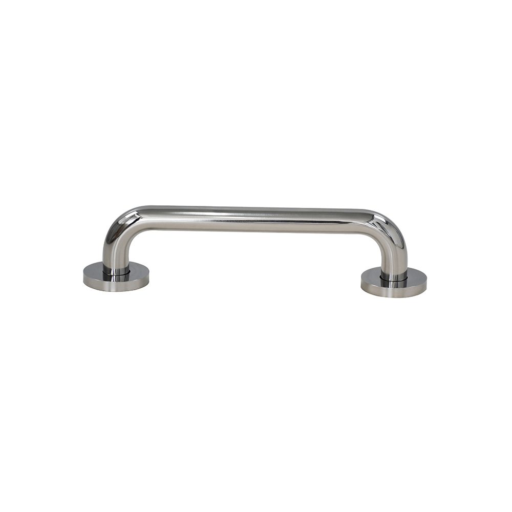 Home Factory Stainless Steel New Design Grab Bar with Threaded Flanges