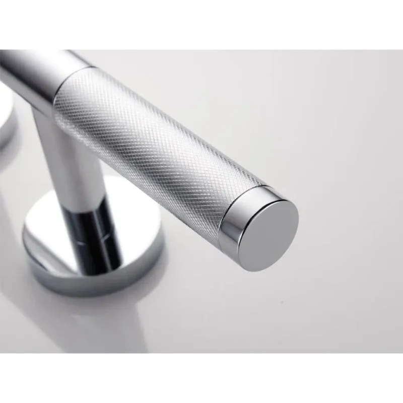 Chrome Shower Foot Rest 304 Stainless Steel Heavy Brass Hotel Bathroom