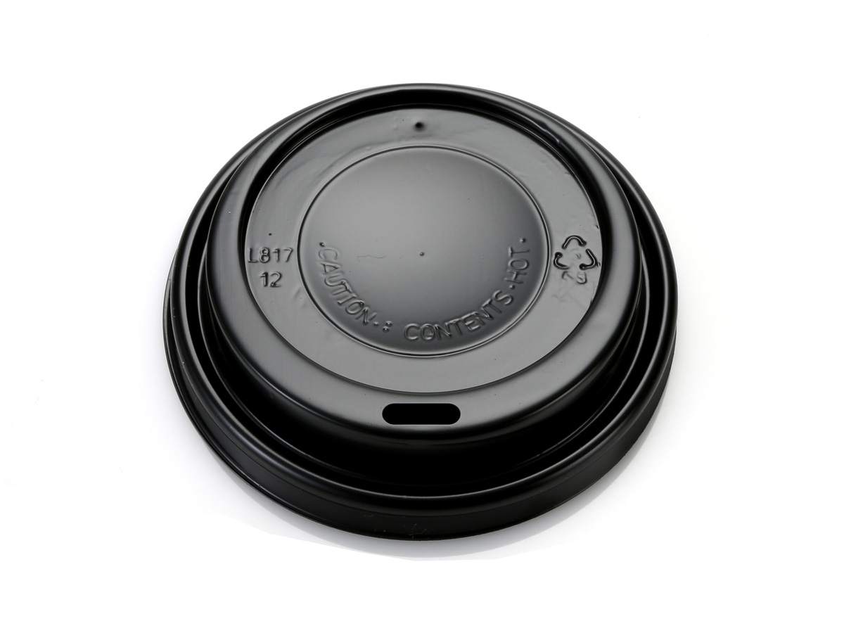 Sip Lid Black for 250ml Hot/Coffee Cup (50) » King Pack