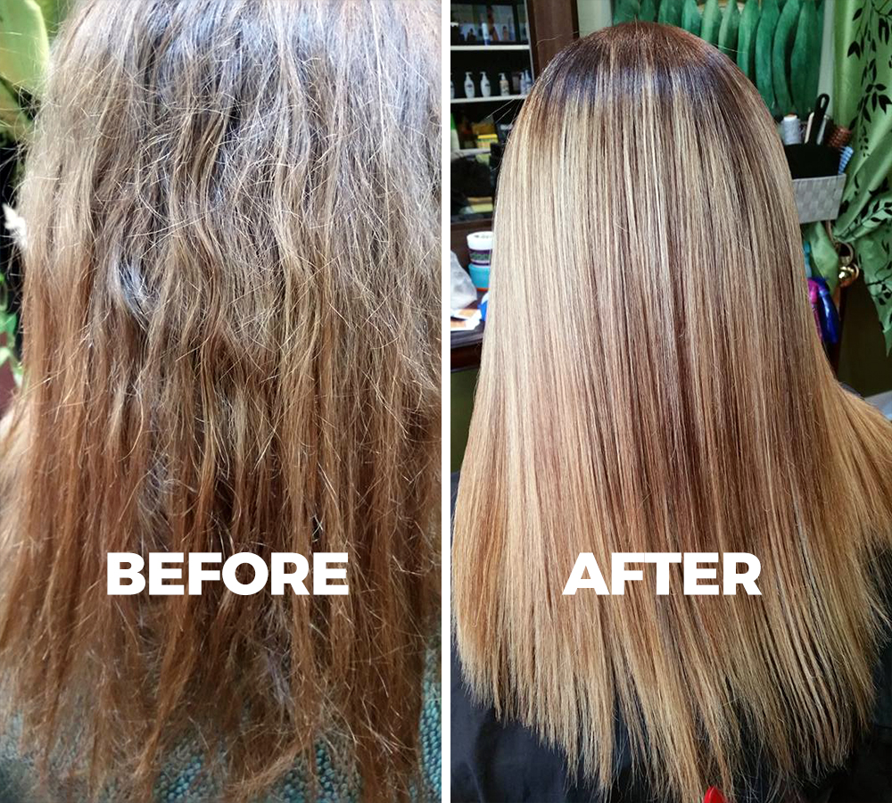 Japanese Permanent Hair Straightening Vancouver King & Queen Studio