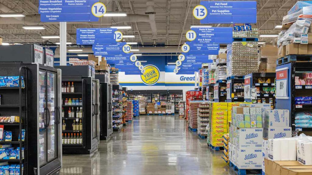 Supermarket Aisle Design