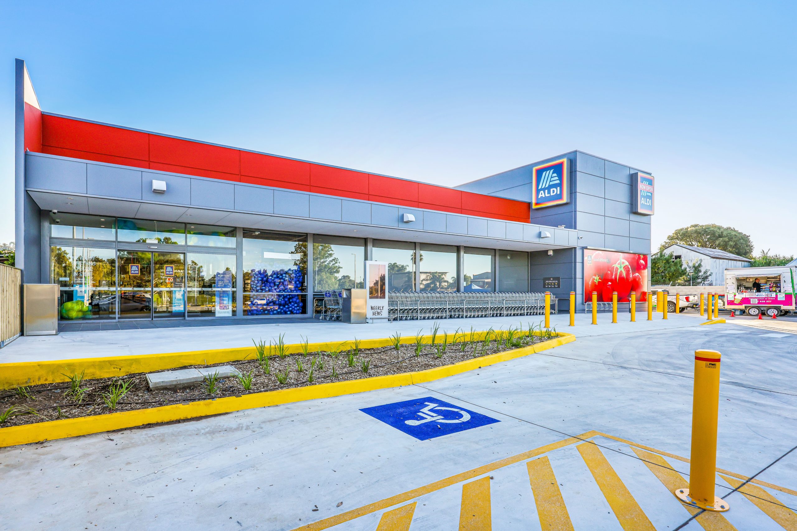 Aldi Tamworth Kingston Building