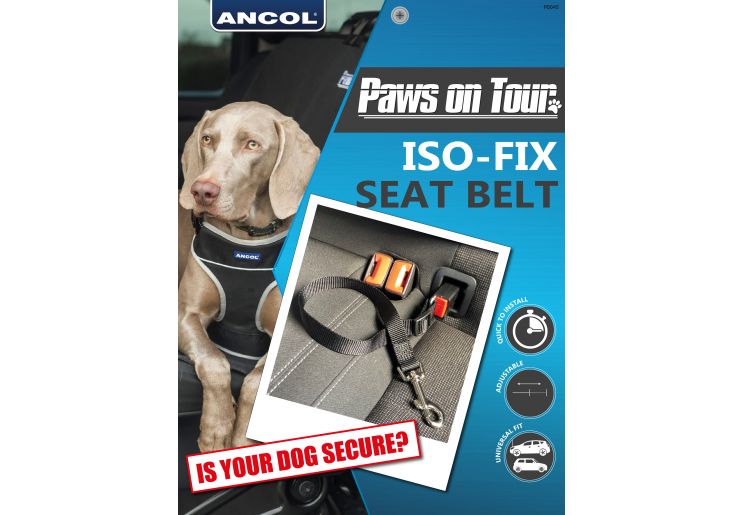 ISOFIX DOG SEATBELT Kingstown Pet Supplies