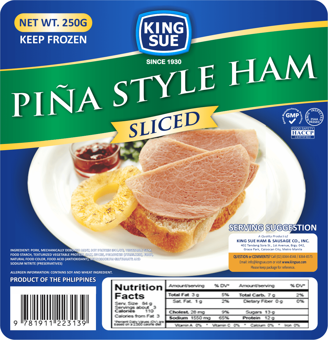 Home King Sue Taste Fit For A King!