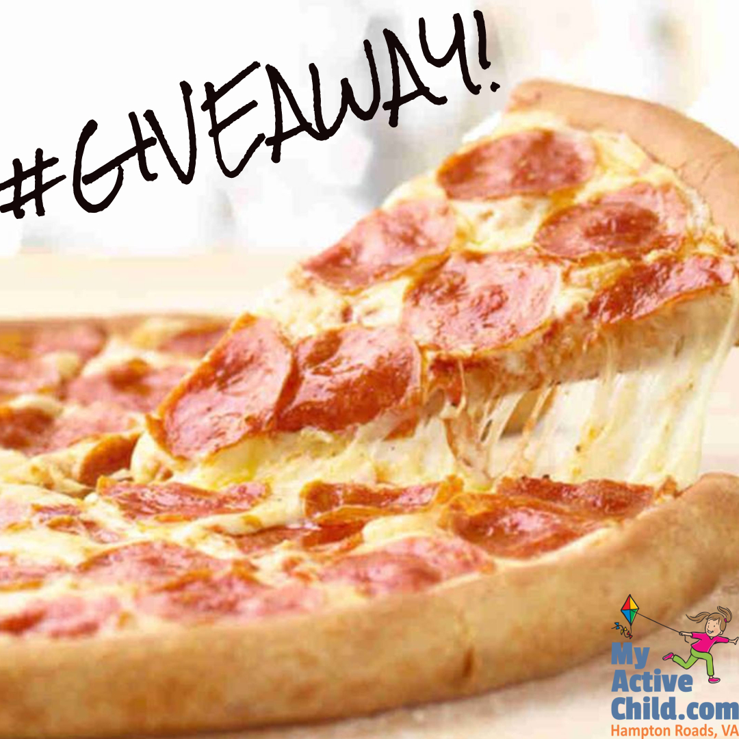 Christmas Giveaway 2024 Hampton Roads A Large One Topping Pizza from Papa Johns of Hampton Roads Giveaway+