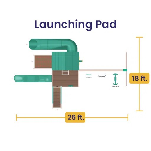 The Launching Pad King Swings