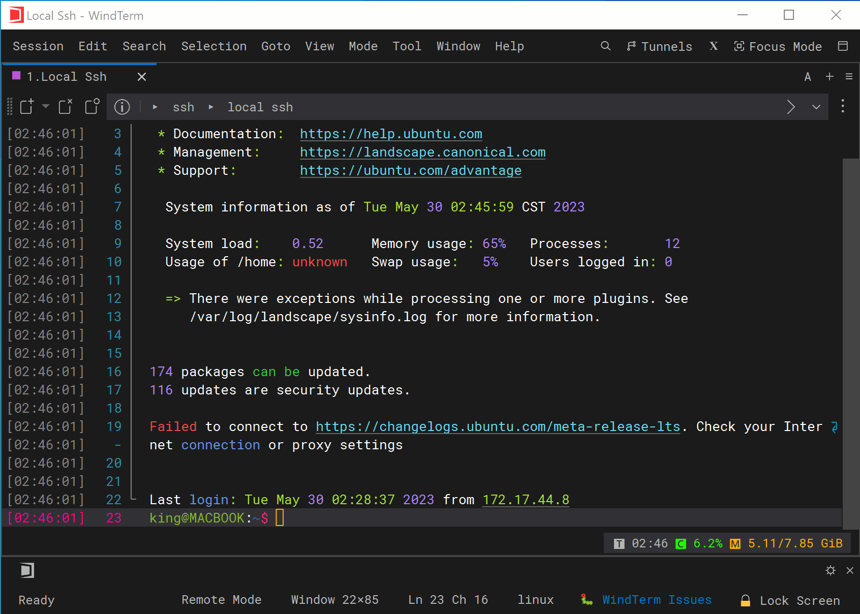 WindTerm Trigger / Builtin / Hexadecimal Converter WindTerm and