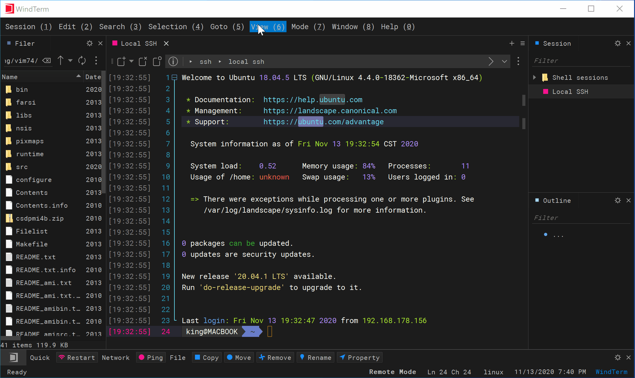 WindTerm Windows Opacity WindTerm and WindEdit