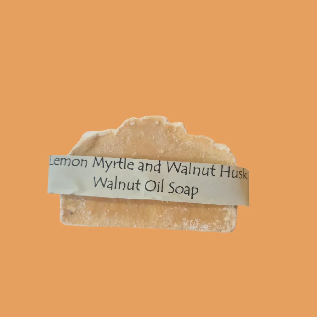 Walnut Husk & Lemon Myrtle Walnut/Olive Oil Soap King Valley Walnuts