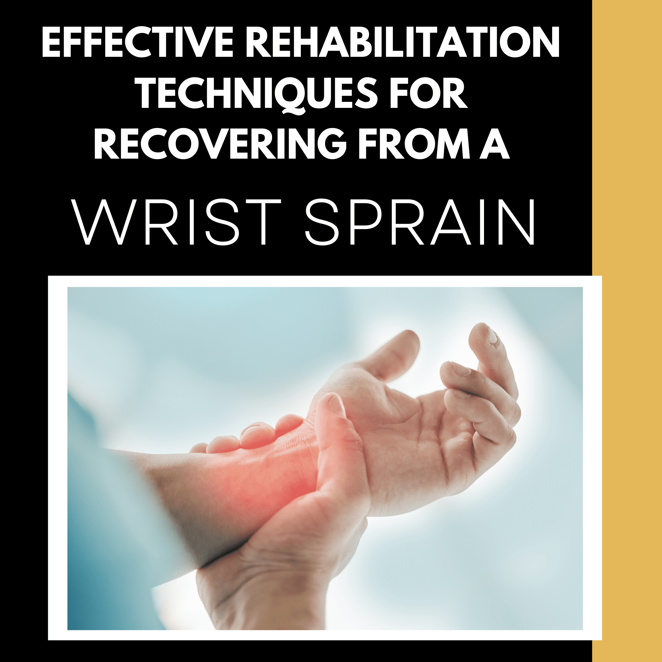 Wrist Sprain Recovery Time