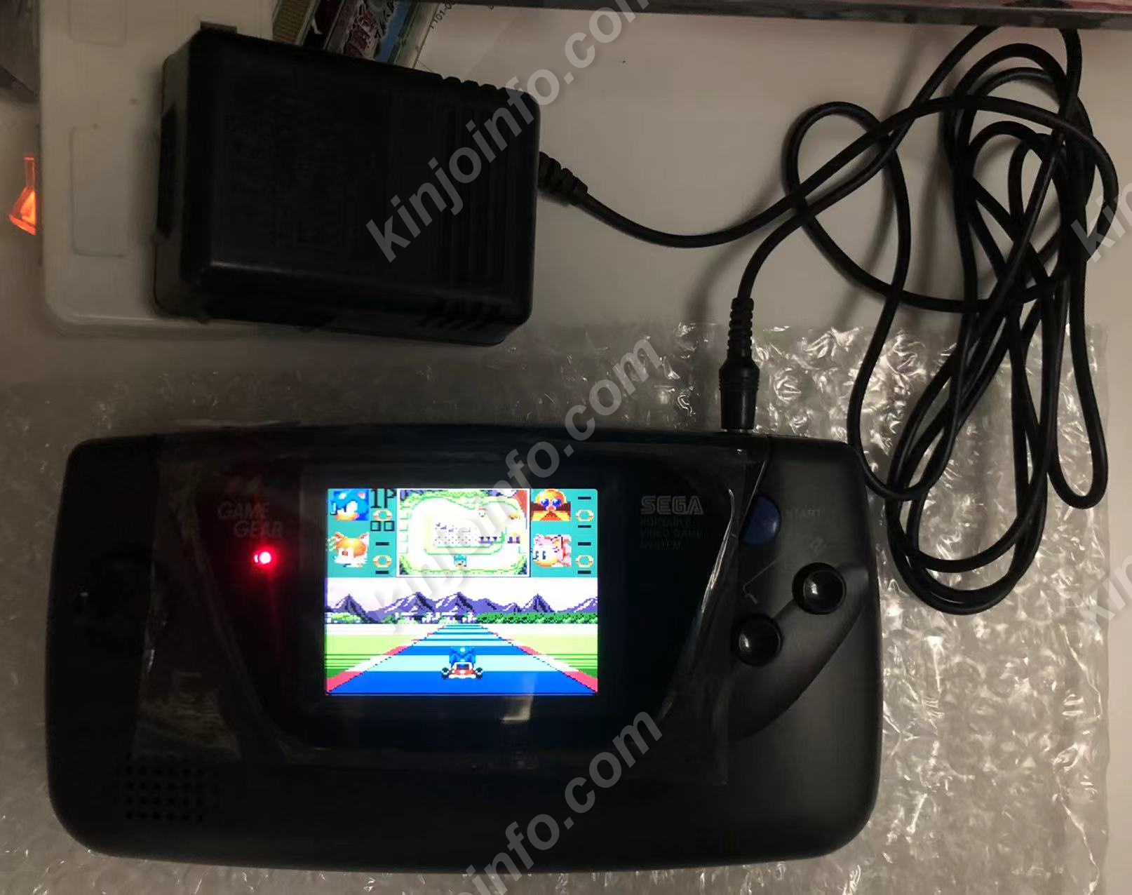 SEGAゲームギア（LCD MOD取付+コンデンサフル交換などの全面メンテ済み品）【中古、GG日本版】 / kinjoinfo