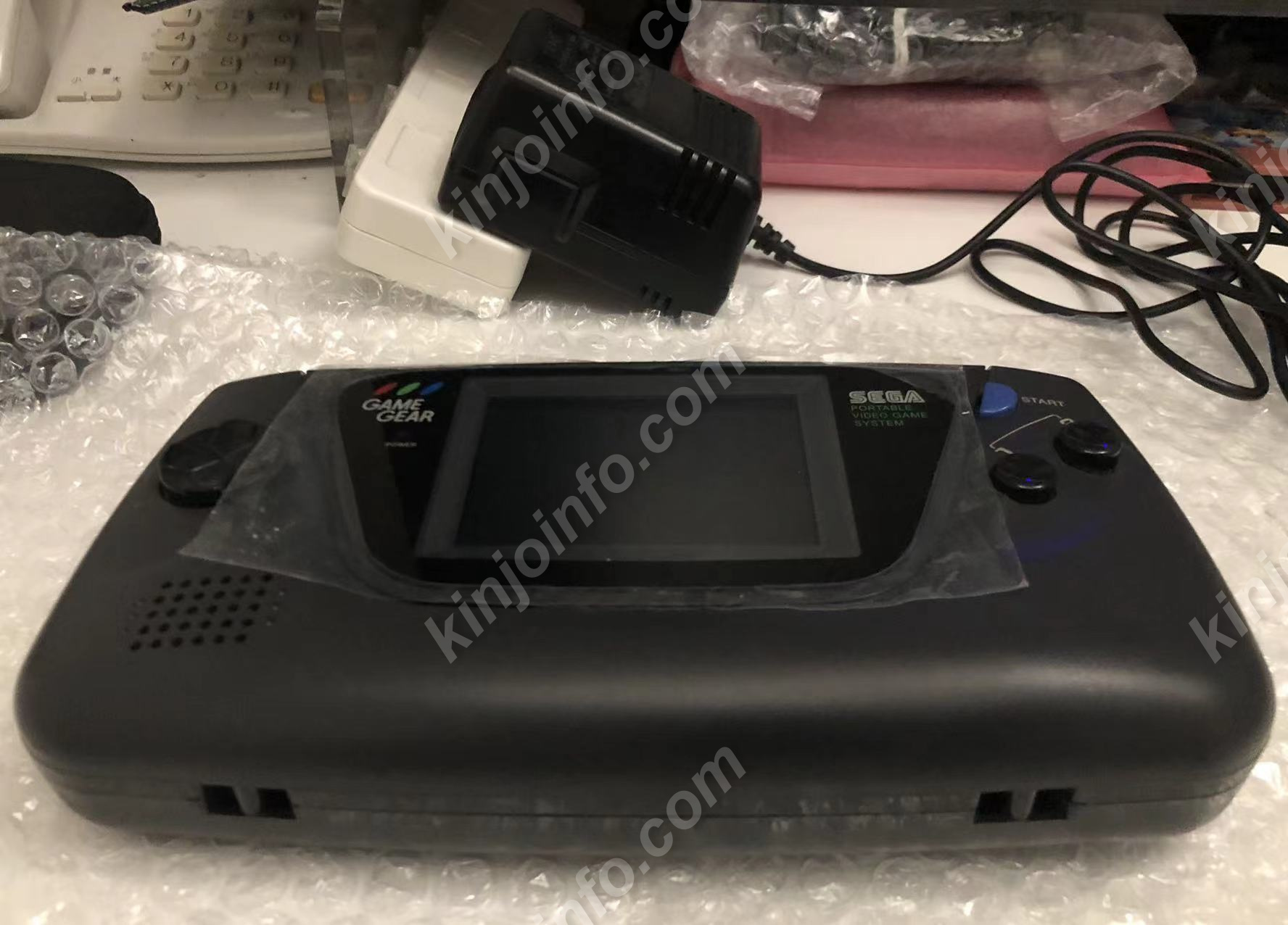 SEGAゲームギア（LCD MOD取付+コンデンサフル交換などの全面メンテ済み品）【中古、GG日本版】 / kinjoinfo
