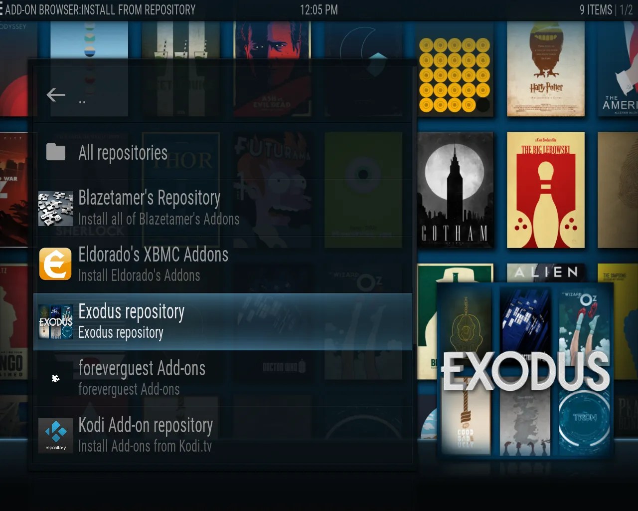 Tutorial How to Install Kodi Exodus, the Successor to Genesis