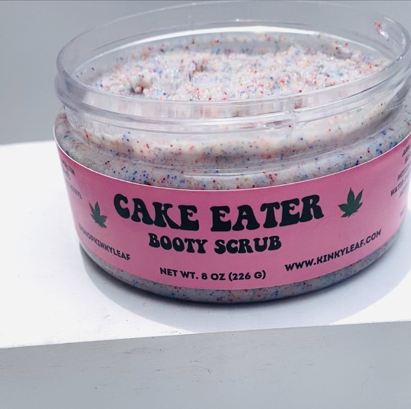 CAKE EATER booty scrub KINKY LEAF