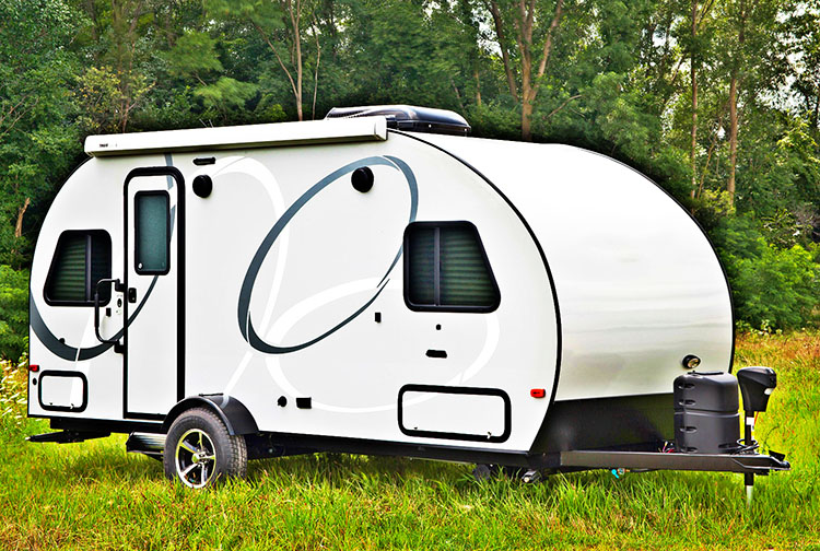 Ecocampor Affordable Luxury Expandable Hybrid Caravan Trailers