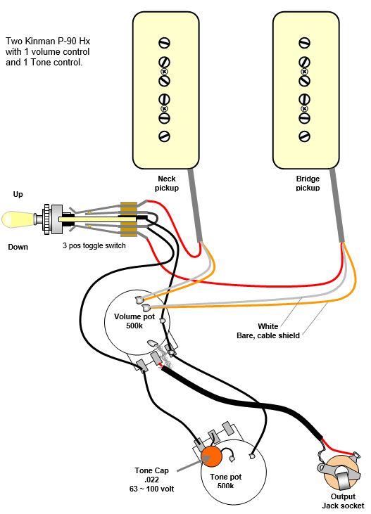 Prs Se Soapbar Wiring Diagram » Schema Digital
