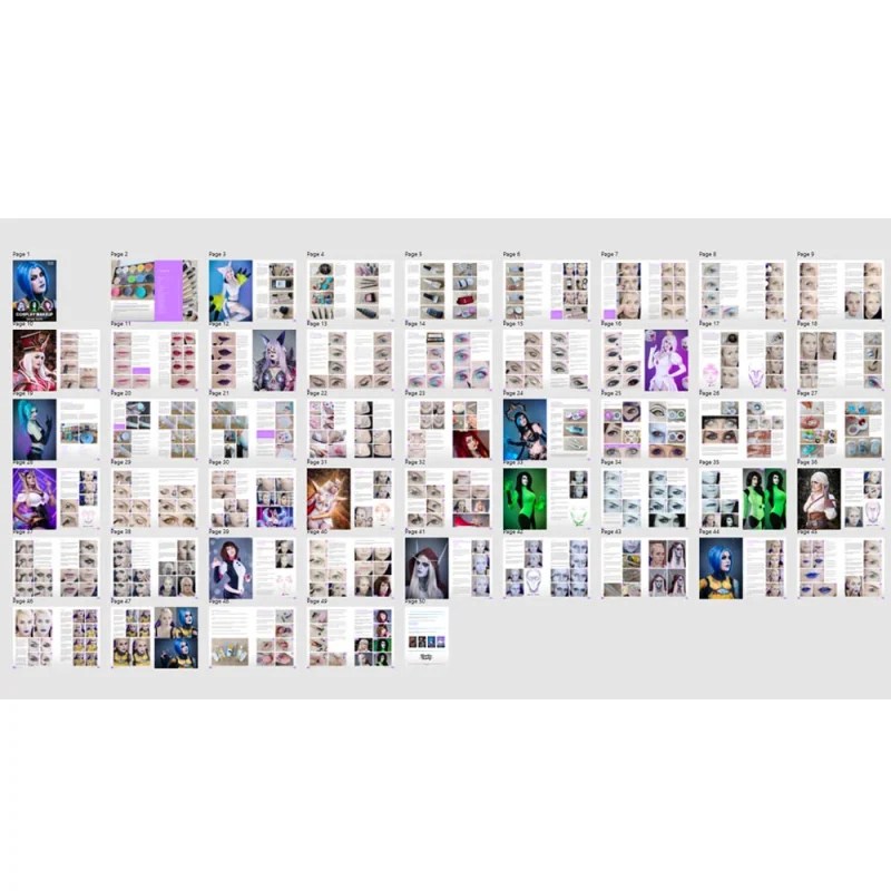 Cosplay Makeup Tips and Tricks (DIGITAL DOWNLOAD) Kinpatsu Cosplay