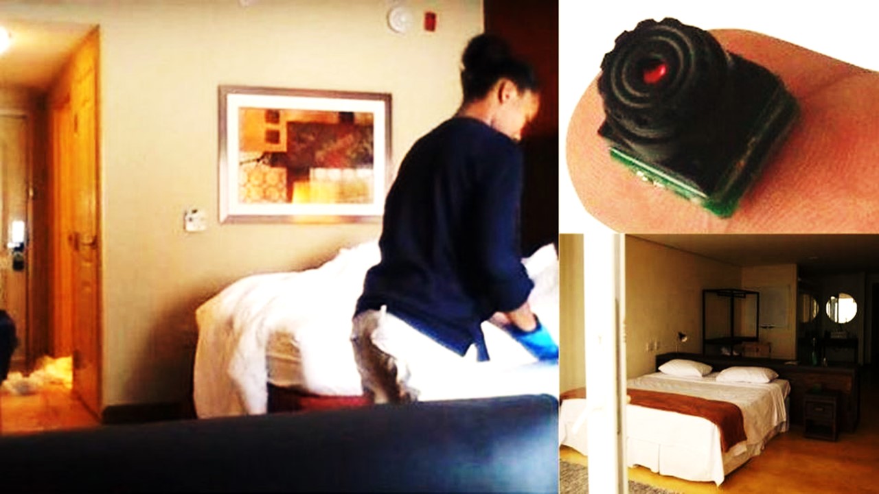 COMMENT DÉTECTER UNE CAMÉRA CACHÉE DANS UNE CHAMBRE D