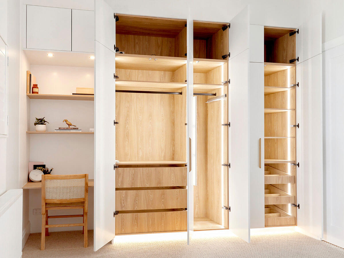 Custom Design Wardrobes Sliding, Hinged & WalkIn Closets Kinsman