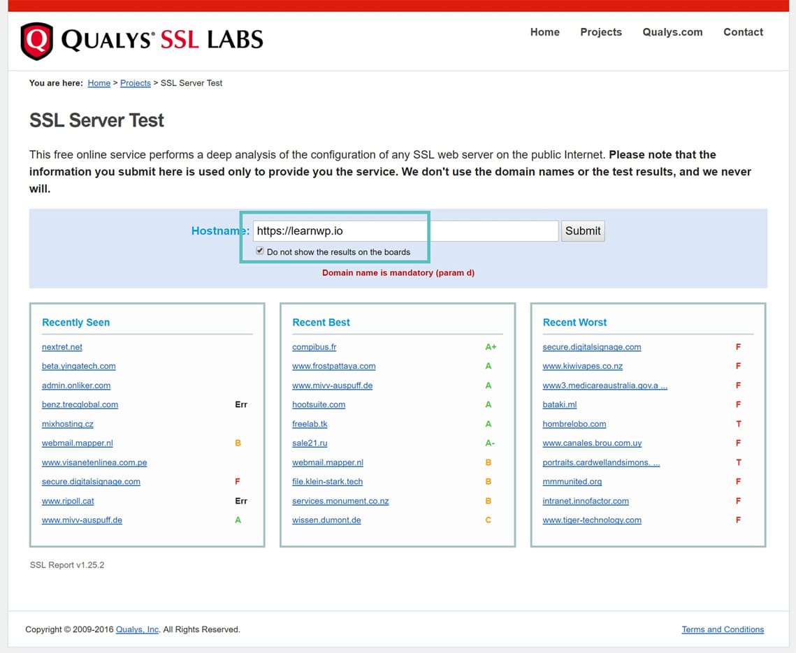 Chequeo De SSL Cómo Verificar Su Certificado SSL