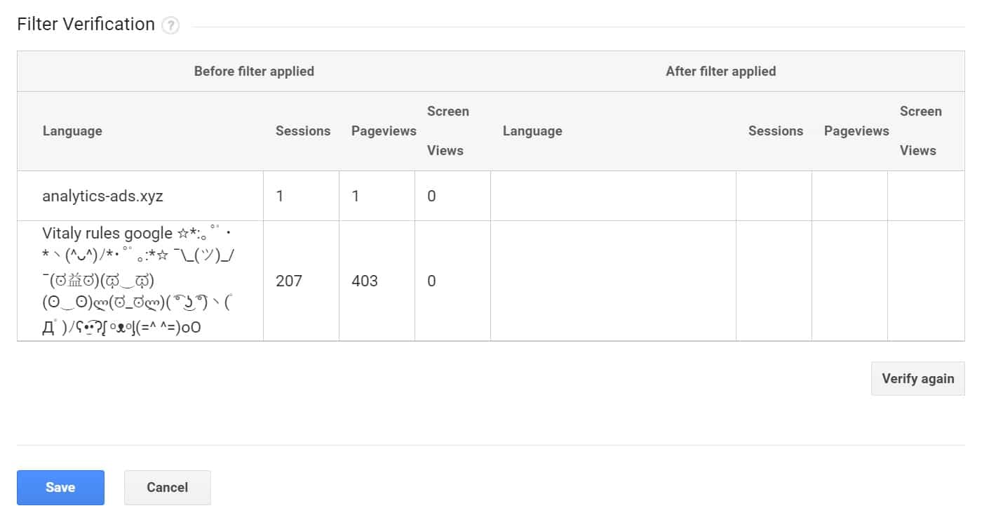 How to Block Language Spam in Google Analytics and WordPress