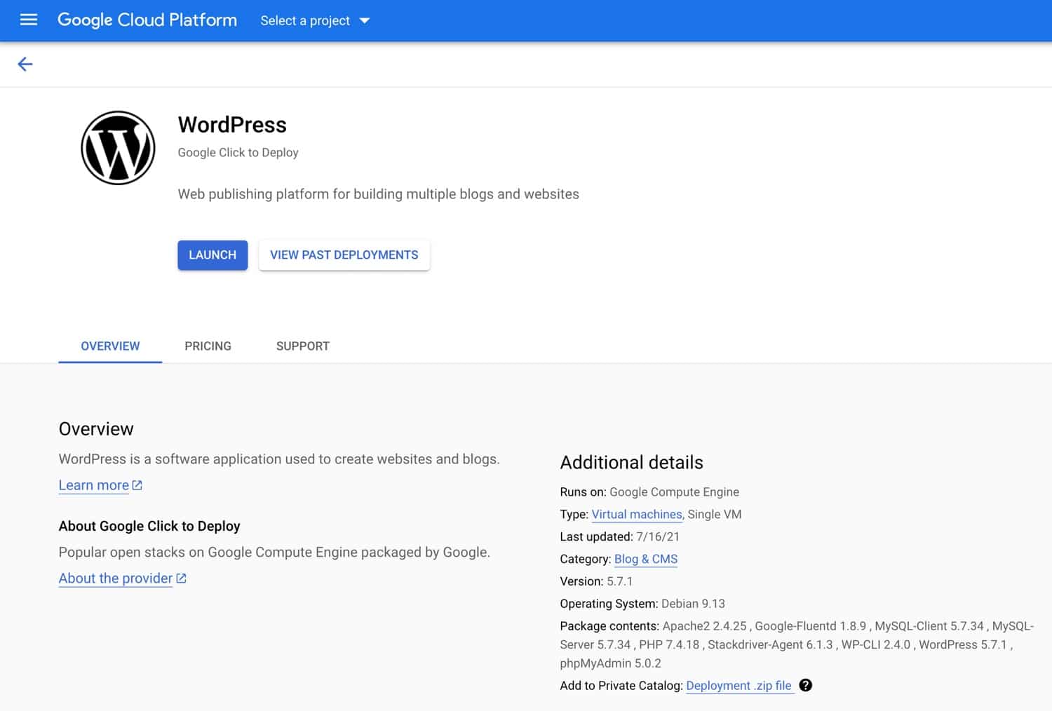 How to Host WordPress on Google Cloud Platform