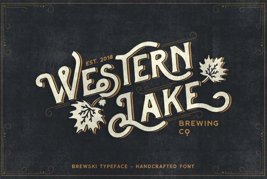 Fancy Western Font