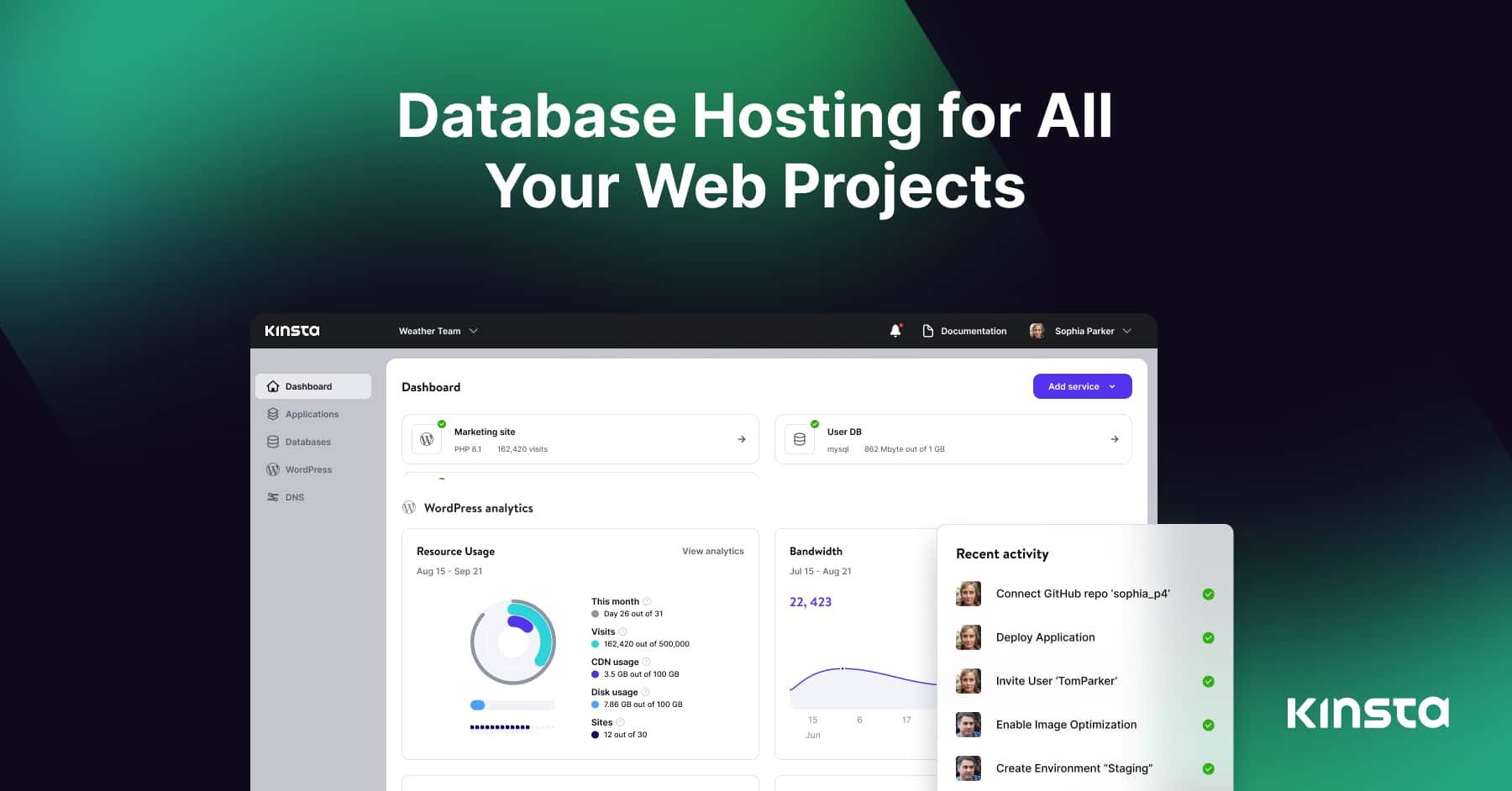 Database Hosting for All Your  Projects Kinsta®