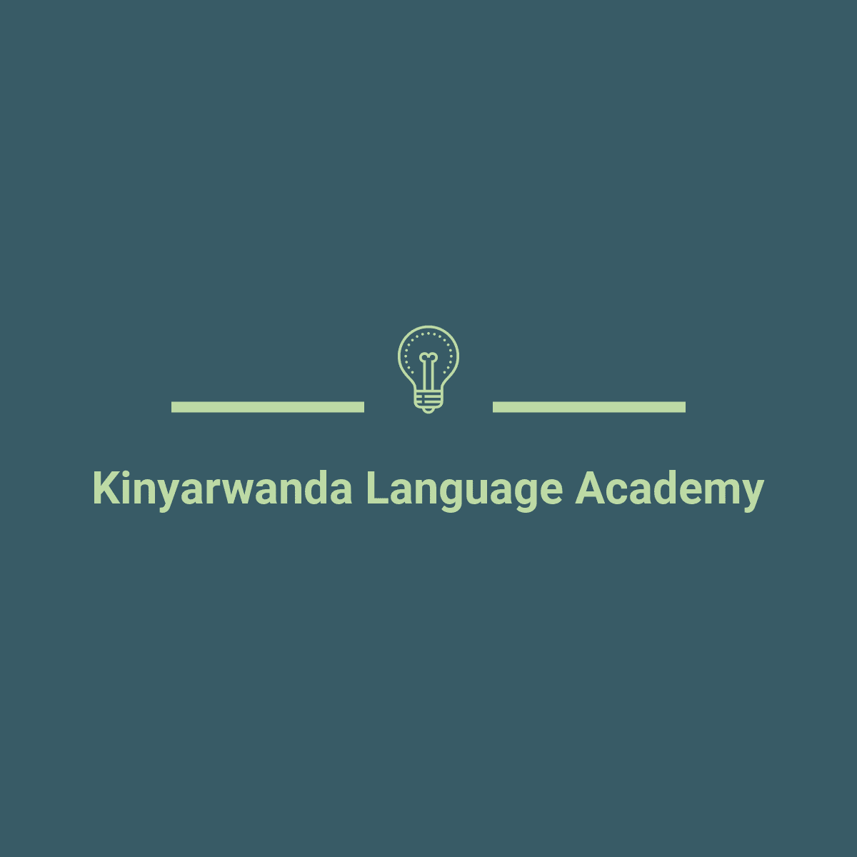 Kinyarwanda 101 Kinyarwanda Language Academy
