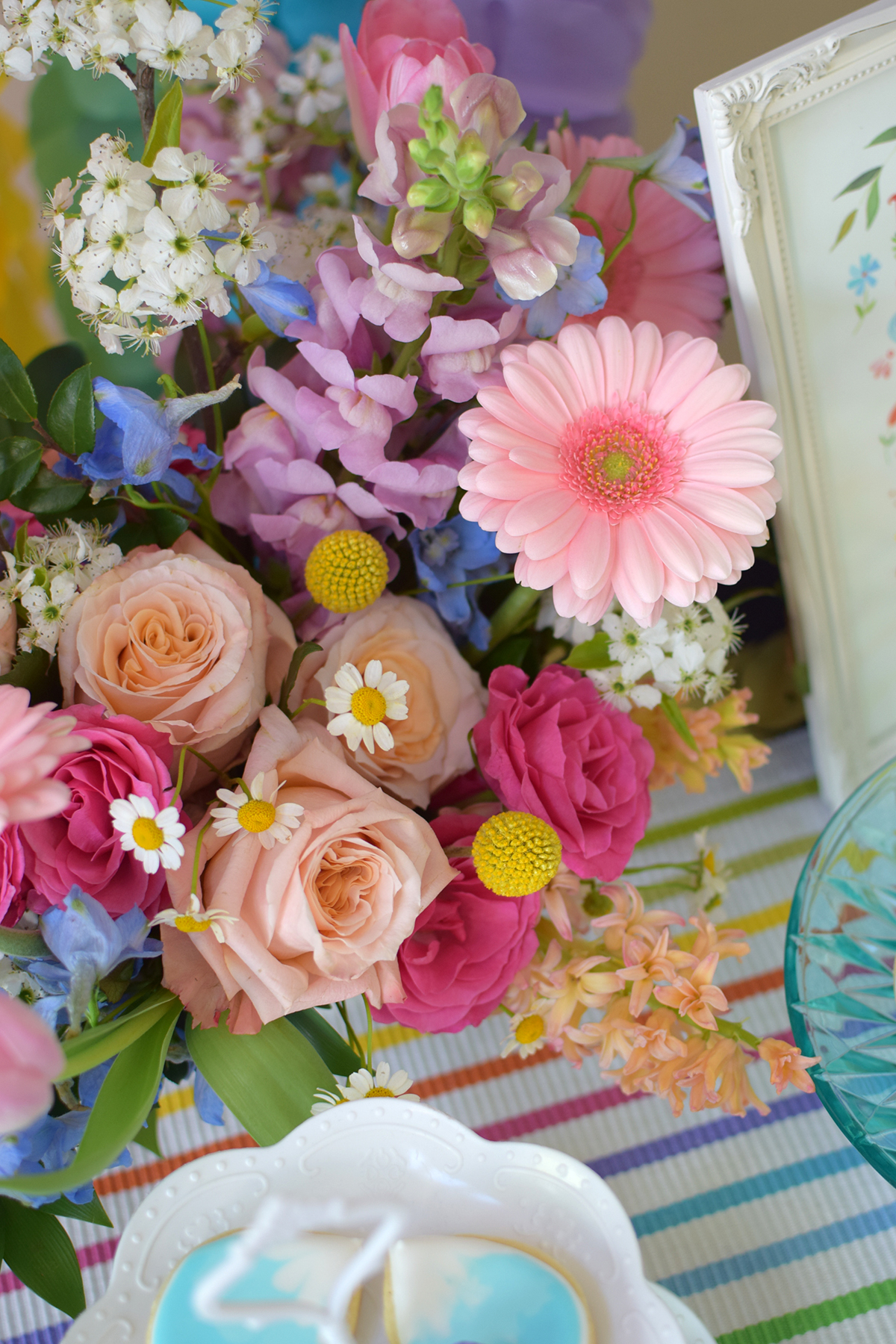 April Showers Bring May Flowers 3rd Birthday kio + kompany