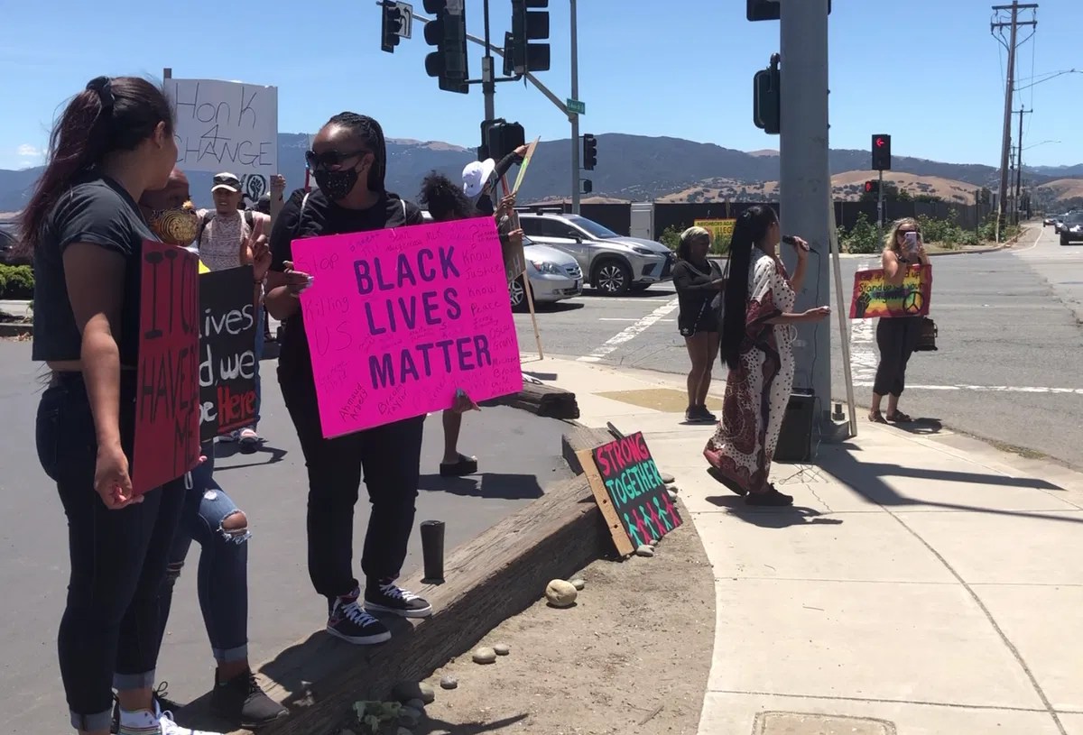 Protesters in Salinas rally for BLM on Sunday KION546
