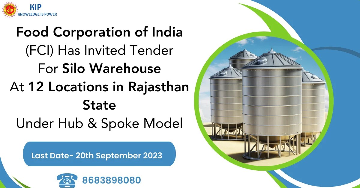 FCI Silo Tender in Rajasthan KIP Financial Consultancy Pvt Ltd