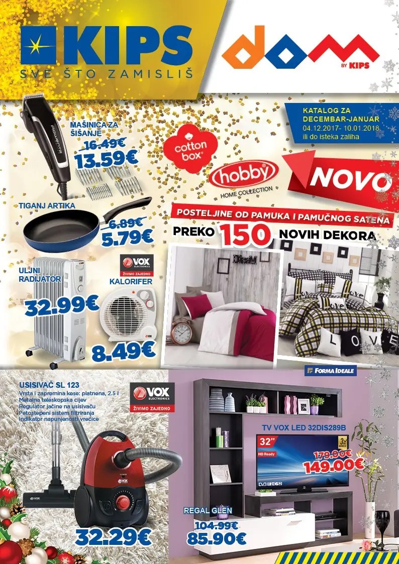 Decembarski KIPSDOM katalog KIPS d.o.o.