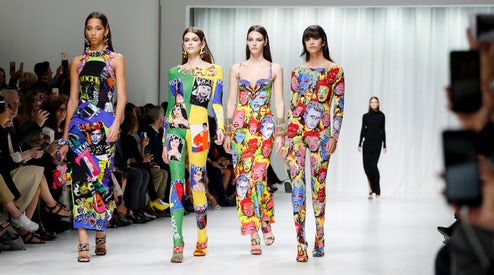 Gianni Versace S Ss91 Pop Collection Kira Duffy Unit 6 Preparation In Art Design Level 3 Unit
