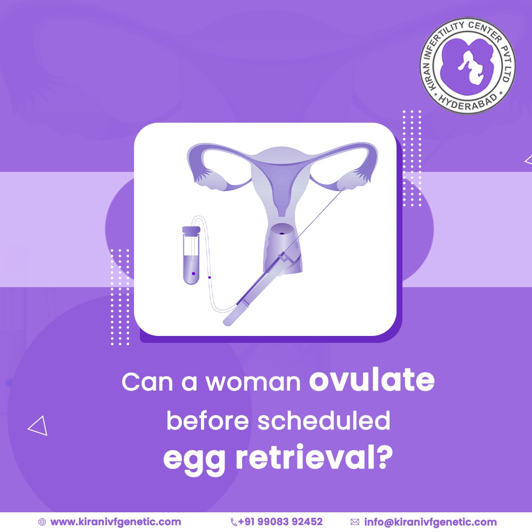 Can a woman ovulate before scheduled egg retrieval? Surrogacy india